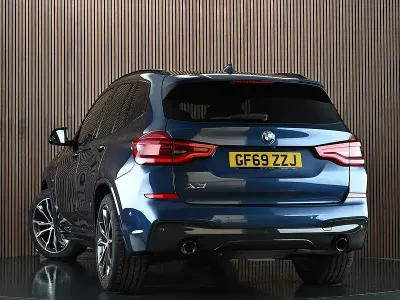 Used BMW X3 M Sport 190 HP (139 kW) 2020 Blue SUV