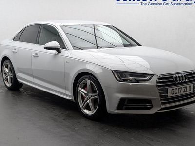White Used 2017 Audi A4 S-Line Sedan | £11,950 (Good price)