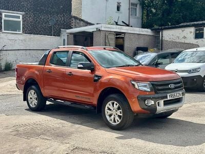 Orange Used 2015 Ford Ranger Wildtrack Pickup | £14,995 (Fair price)