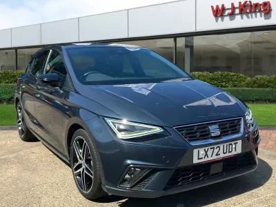 Used Seat Ibiza FR 95 HP (69 kW) 2022 Grey Hatchback