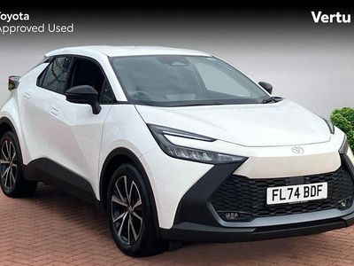 White Used 2024 Toyota C-HR Design SUV | £24,544 (Fair price)