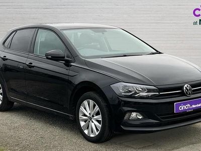 Used VW Polo Match 80 HP (58 kW) 2020 Black Hatchback