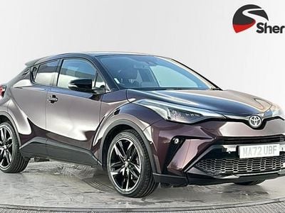 Mauve/purple Used 2022 Toyota C-HR Sport SUV | £18,998 (Fair price)