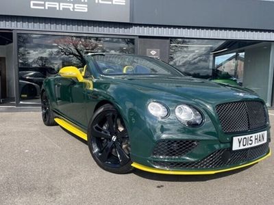 used Bentley Continental GT Speed Convertible (2018/67)6.0 W12 (635bhp) Speed 2d Auto