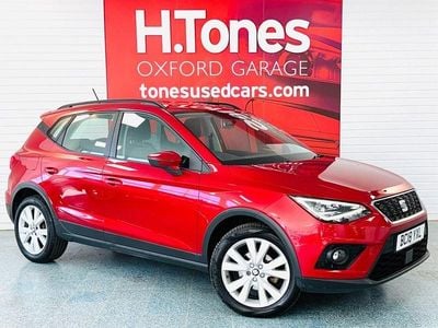 Used Seat Arona SE Technology 95 HP (69 kW) 2018 Red SUV