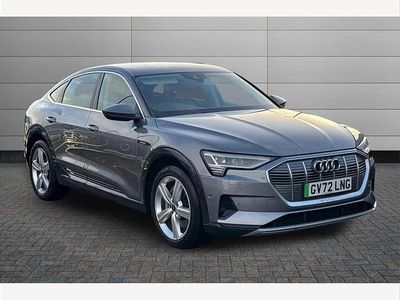 Used Audi e-tron Sportback Advanced 300 kW (408 HP) 2022 Grey SUV