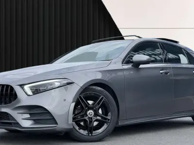 Used Mercedes A180 AMG line 136 HP (100 kW) 2019 Grey Hatchback
