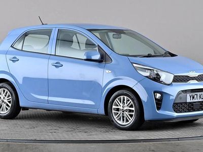 Used Kia Picanto 66 HP (48 kW) 2022 Blue Hatchback