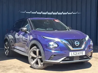Used Nissan Juke Tekna 114 HP (83 kW) 2021 Blue SUV