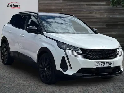 Used Peugeot 3008 GT 129 HP (94 kW) 2020 White SUV