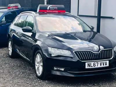 Used Skoda Superb SE Technology 2017 Black Estate