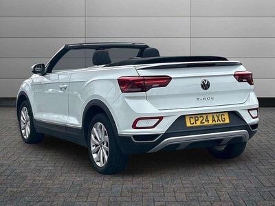 Used VW T-Roc Cabriolet Style 108 HP (79 kW) 2024 White Cabriolet
