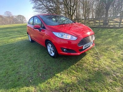 Used Ford Fiesta Zetec 2014 Red Hatchback