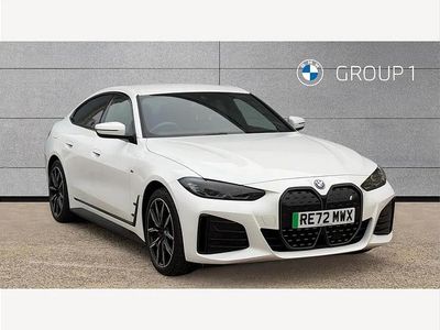 Used BMW i4 M Sport 250 kW (340 HP) 2022 White Sedan