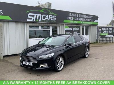 Used Ford Mondeo Titanium 150 HP (110 kW) 2016 Black Hatchback