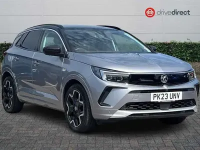 Used Vauxhall Grandland X Elite 130 HP (95 kW) 2023 Grey SUV