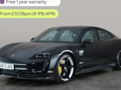 Used Porsche Taycan Performance Package 559 kW (761 HP) 2022 Black Sedan