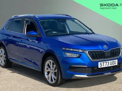 Usado Skoda Kamiq SE L Executive 150 HP (110 kW) 2023 Azul SUV