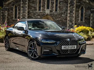 Used BMW 420 M Sport 184 HP (135 kW) 2021 Black Cabriolet