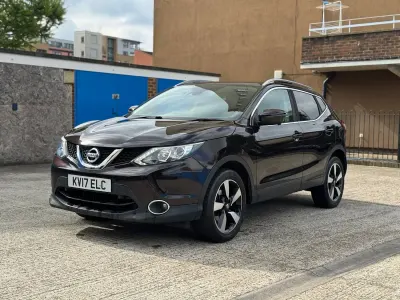 Used Nissan Qashqai N-Connecta 2017 Black SUV