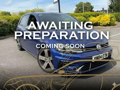 Used VW Golf VII R 310 HP (228 kW) 2018 Blue Hatchback