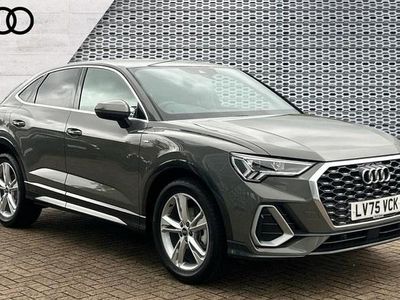 Grey Used 2025 Audi Q3 Sportback S-Line SUV | £32,790