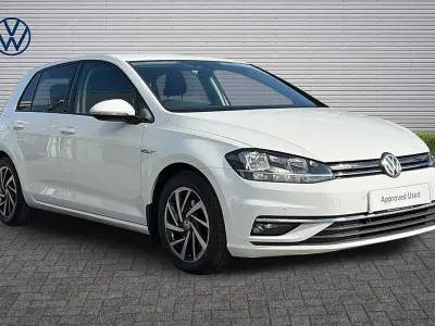 Used VW Golf VII R-line 147 HP (108 kW) 2019 White Hatchback
