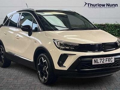 Used Vauxhall Crossland Ultimate 131 HP (96 kW) 2023 White SUV
