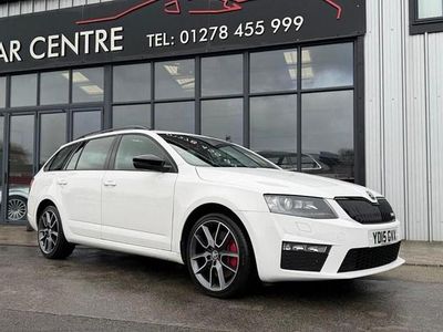 Used Skoda Octavia vRS 2015 White Hatchback