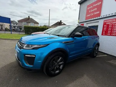 Używany Land Rover Range Rover evoque Landmark 2018 Niebieski SUV