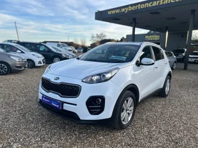 Used Kia Sportage 115 HP (84 kW) 2018 White SUV