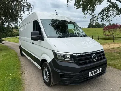 Used VW Crafter Trendline 140 HP (102 kW) 2021 White Van