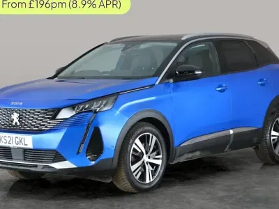 Used Peugeot 3008 Allure Premium 131 HP (96 kW) 2021 Blue SUV