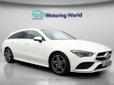 Used Mercedes CLA220 Shooting Brake AMG line 190 HP (139 kW) 2020 White Estate