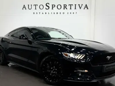 Käytetty Ford Mustang 317 HP (233 kW) 2017 Musta Coupe - kaksiovinen