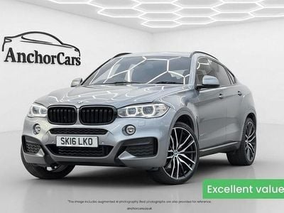 Grey Used 2016 BMW X6 M Sport SUV | £18,990 (Fair price)