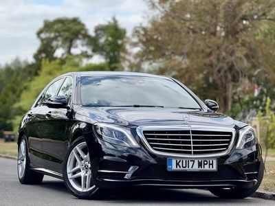 Black Used 2017 Mercedes S350 AMG line Sedan | £12,995