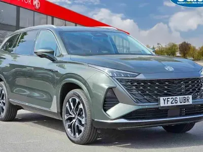 New MG MGS9 299 HP (219 kW) 2026 Green SUV