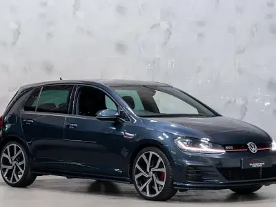Used VW Golf VII GTI 230 HP (169 kW) 2018 Blue Hatchback