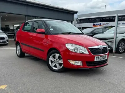 Used Skoda Fabia SE 2014 Corrida red Hatchback