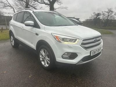 White Used 2017 Ford Kuga Titanium SUV | £7,995 (Good price)