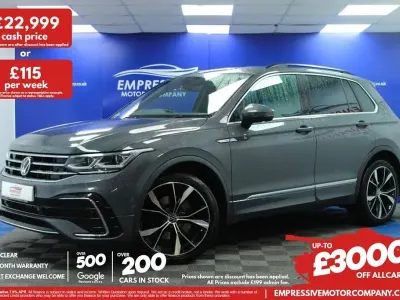 Używany VW Tiguan R-line 200 KM (147 kW) 2020 Szary SUV