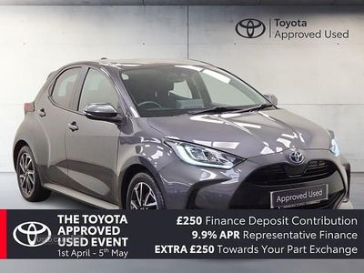 Used Toyota Yaris Hybrid Design 2023 Grey Hatchback