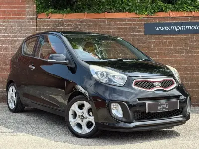 Used Kia Picanto 84 HP (61 kW) 2012 Black Hatchback