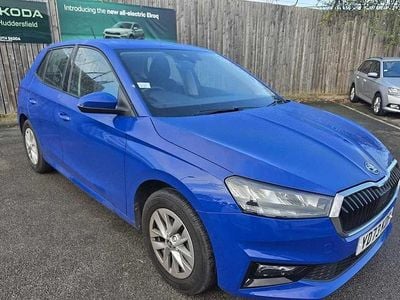 Used Skoda Fabia Comfort 59 HP (43 kW) 2023 Blue Hatchback
