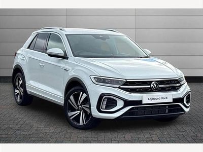 Used VW T-Roc R-line 150 HP (110 kW) 2024 White SUV