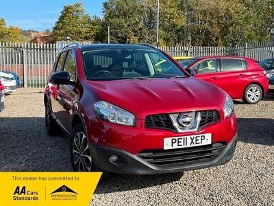 Used Nissan Qashqai N-TEC 117 HP (86 kW) 2011 Red SUV