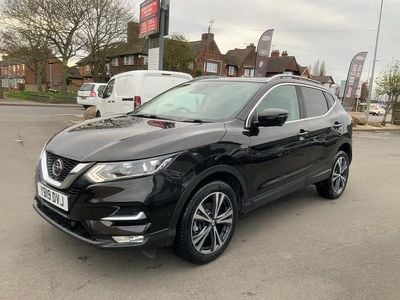 Used Nissan Qashqai N-Connecta 115 HP (84 kW) 2019 Black SUV