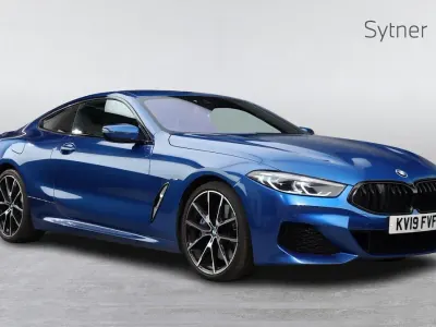 Used BMW 840 Coupé Comfort Edition 316 HP (232 kW) 2019 Blue Coupe