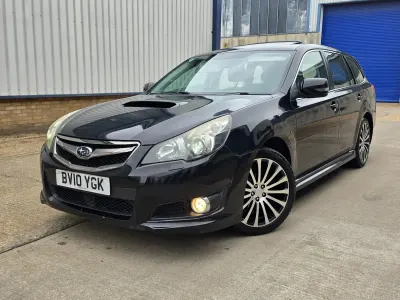 Used Subaru Legacy 150 HP (110 kW) 2010 Black Estate